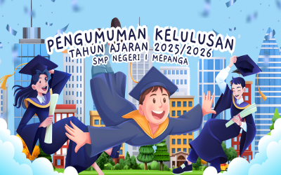Permudah Akses dan Cegah Konvoi, SMP Negeri 1 Mepanga Terapkan Pengumuman Kelulusan Online